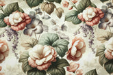 Viskose Leinen Herbstblumen HW25/26 Design 5 SH